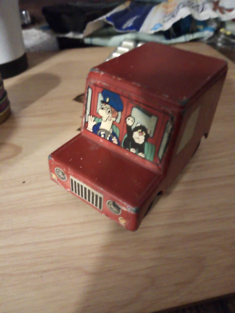 1980'S ~ VINTAGE ~Postman Pat ~ Shape Sorter ~ Van ~ Merit Made In