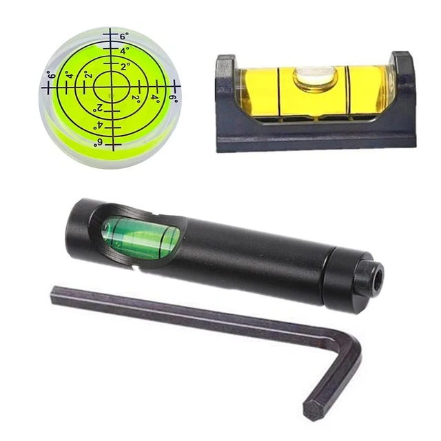 3Pcs Magnetic Gunsmith Level Rifle Scopes Bubble Spirit Level for 20mm