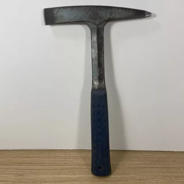 Vintage ESTWING Rock Pick Hammer USA E3-WG  11x7” Blue