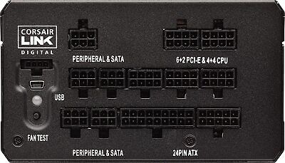 850 Watt Corsair RMI Series rm850i Modular 80+ Oro PC Alimentatore 3