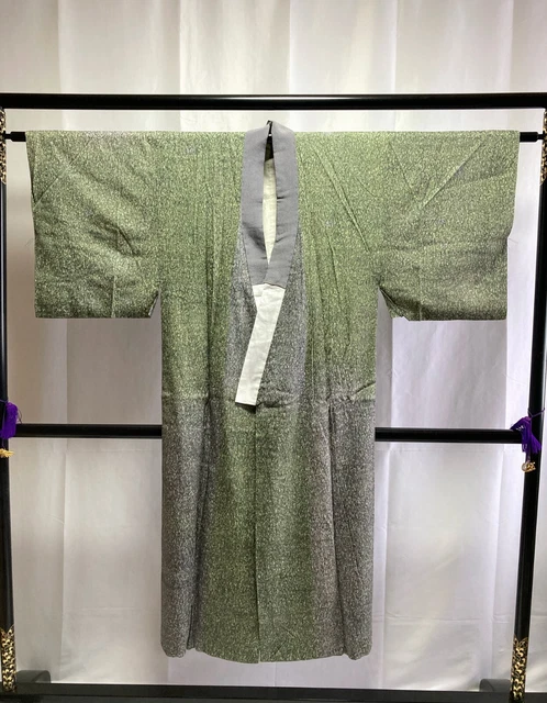 Vintage Japanese Silk juban kimono - Mens Juban Kimono Robe