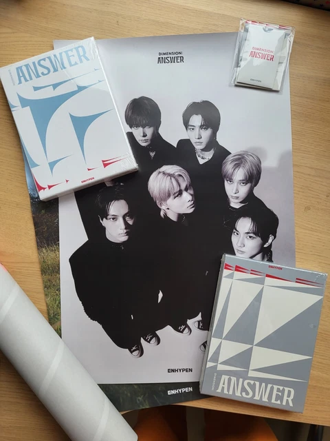 ENHYPEN ALBUM DIMENSION: Answer - Set + Photocards + Poster EUR 65,00 ...