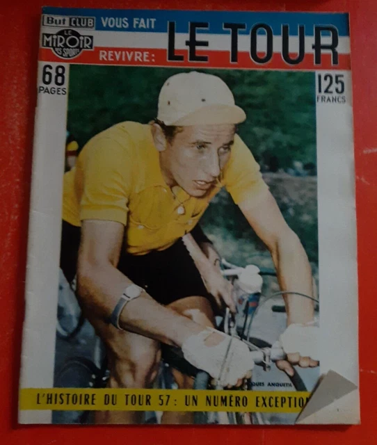 Revista Le miroir du tour 1953 ( ciclismo Francia Louison Bobet