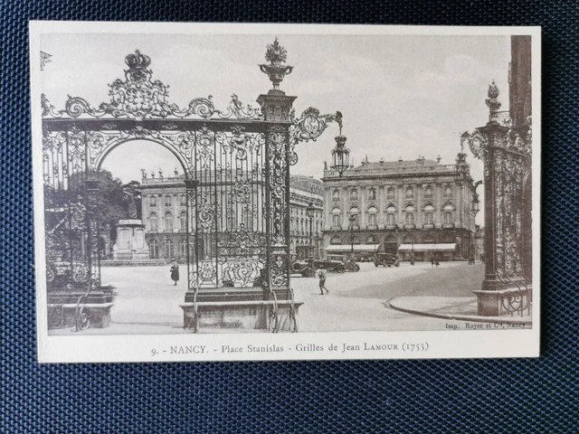 CPA 54 NANCY - Place Stanislas - Grilles de Jean Lamour
