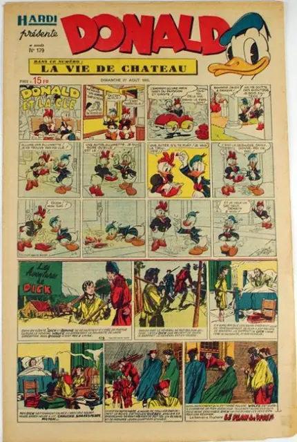 Hardi presente Donald franz. Donald Zeitung No.179 1950
