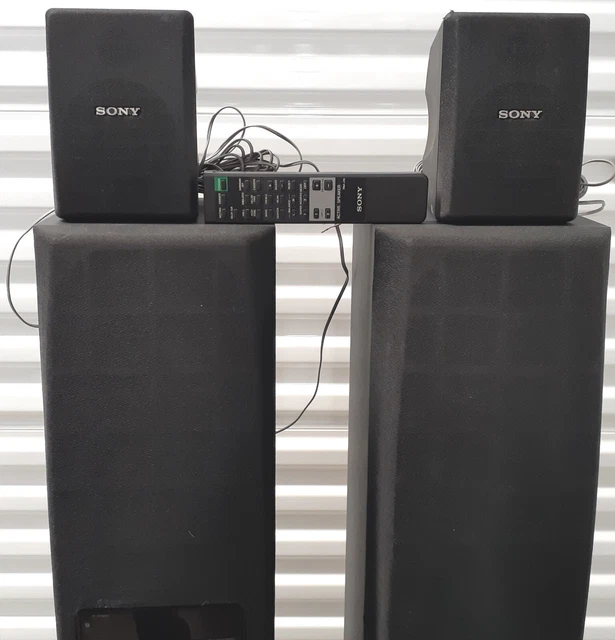 SONY SAVA15 HOME Theater Active Speaker System Surround Sound Rear