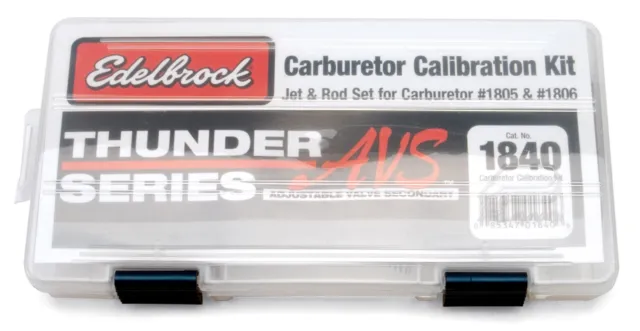 Edelbrock 1840 Thunder Series AVS Carburetor Calibration Kit