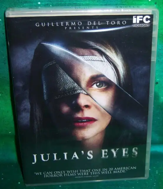 New Rare Oop Ifc Midnight Guillermo Del Toro Julia's Eyes Horror Movie Dvd 2010
