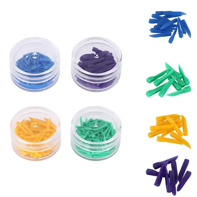 Fournitures de dentisterie en plastique jetables coins dentaires fiables lacets