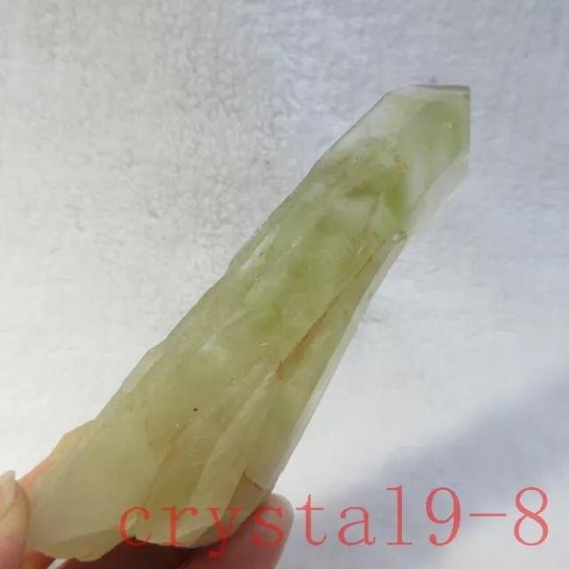132g Natural Smoky Citrine Quartz Crystal Point Rough cluster Healing Specimen