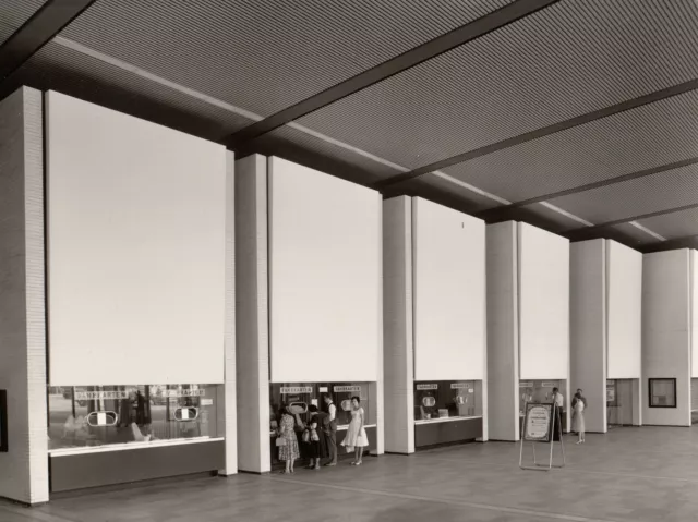 FOTO  Hauptbahnhof Braunschweig 60er Jahre   ca.18x24  (AGF476)