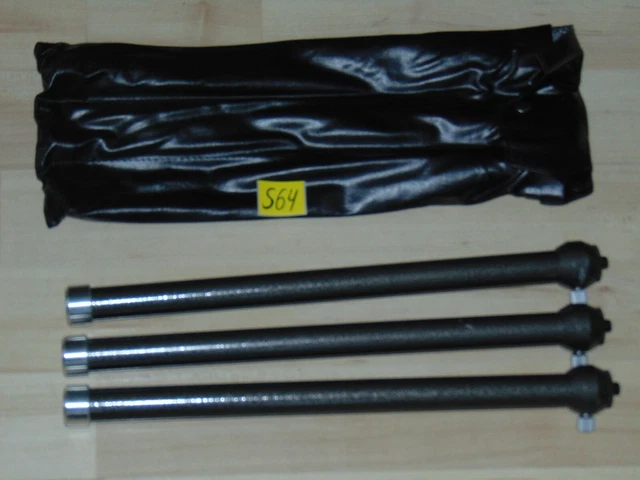 Stabiles Dreibein ca.M7,5mm für Stativ mit Tasche