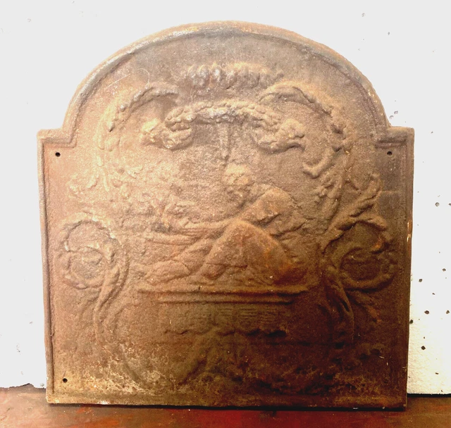 Plaque de cheminée d'époque gothique - Plaques de cheminée