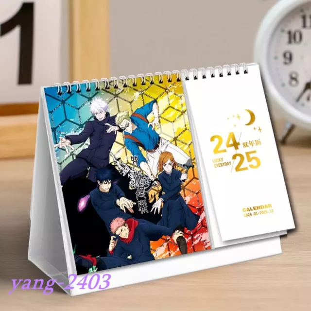 JUJUTSU KAISEN GOJO Satoru 20242025 TwoYear Desktop Calendar Student