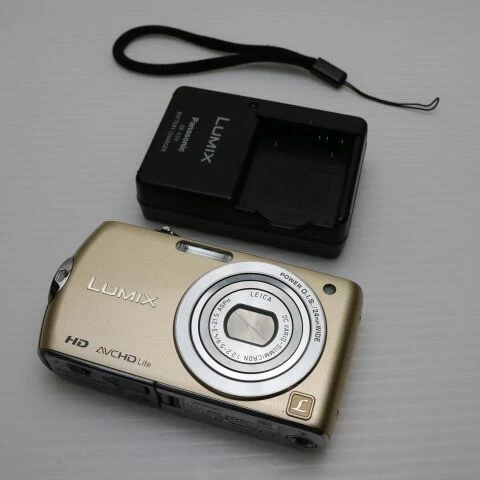 DMC-FX70 LUXE GOLD Day Panasonic Lumix Digital Camera Main