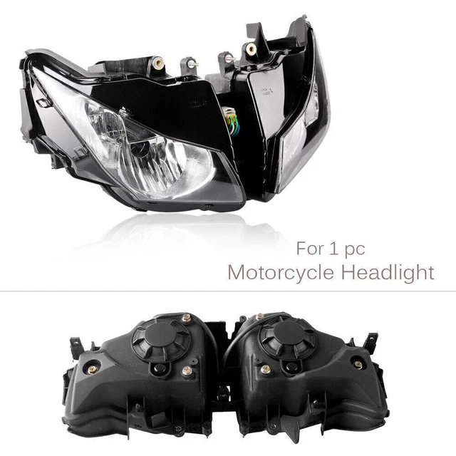 1x Motorcycle Front Headlight Head Lamp Assembly For Honda CBR1000RR 2012 2013