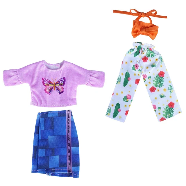 2 Pezzi Di Vestiti Per Bambole Di Moda Costumi Per Bambole Da 12 Pollici