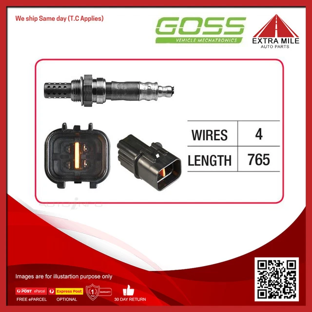 O2 Sensor Pre Catalyst GOSS OXYGEN SENSOR Pre-Catalytic For Mitsubishi Triton VR ML 3.5L V6 ...