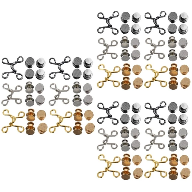 3 PACK WAIST Discipline Buckle Belt for Pants Nailfree Durable Buckles