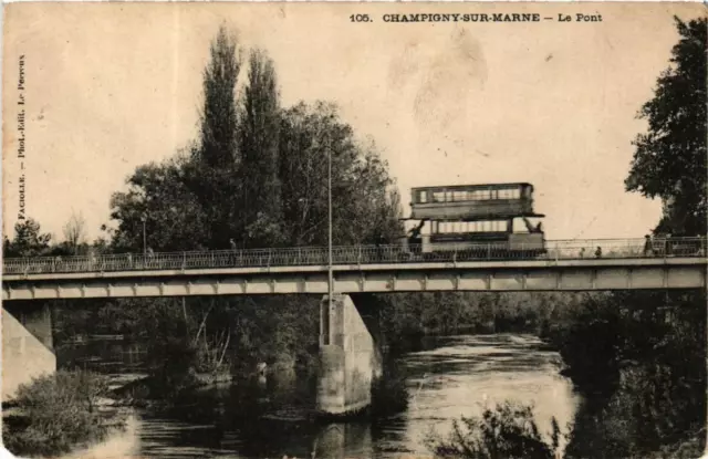 CPA CHAMPIGNY-sur-MARNE Le Pont (600206)
