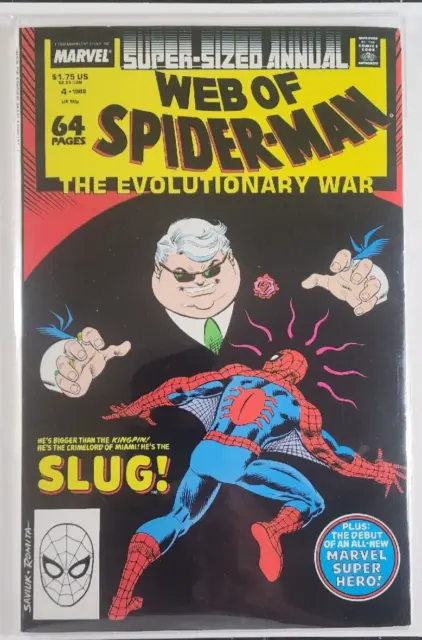 Web of Spider-Man Annual #4 High Grade Marvel 1988