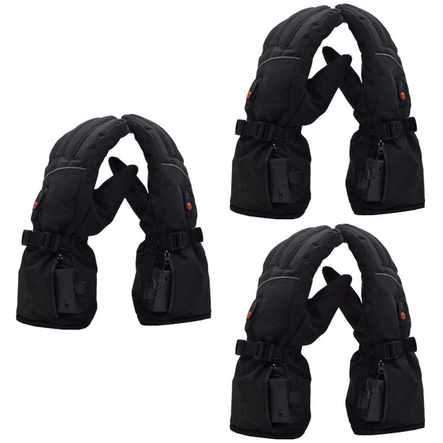 3 paia guanti da sci guanti da snowboard antiscivolo uomo lavoro