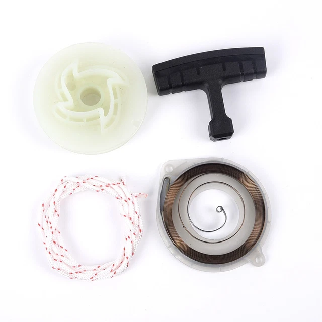 Set puleggia di avviamento primavera rinculo per Husqvarna 445e 450 corda calda nuova 5