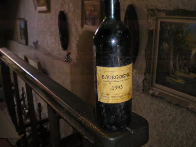 Bouteille de vin : Bourgogne 1993