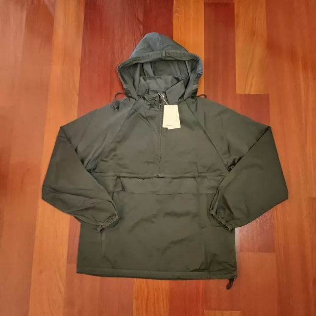 Yeezy Season 6 Anorak 1/2 Zip Hooded Jacket Front Pocket Umber Brand New Sz: S