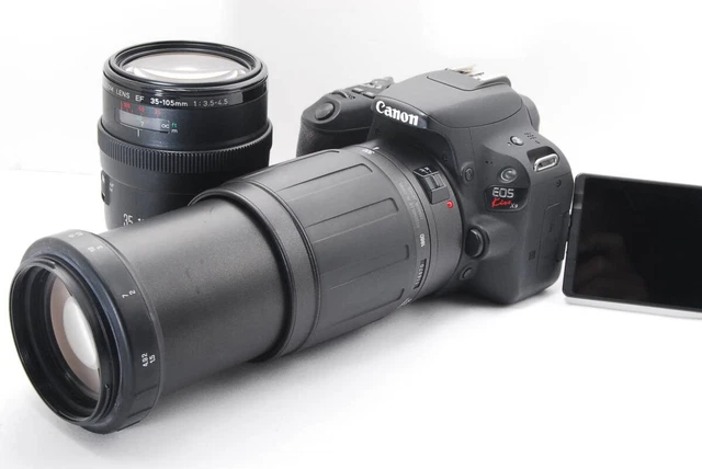 CANON EOS KISS X9 Digital Slr Camera Double Lens 214K45160