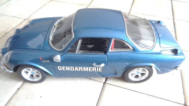 Solido 1:18 Alpine A110 Gendarmerie Année de construction 2023 bleu S1801628 modèle voiture S1801628 421186120 3663506037269