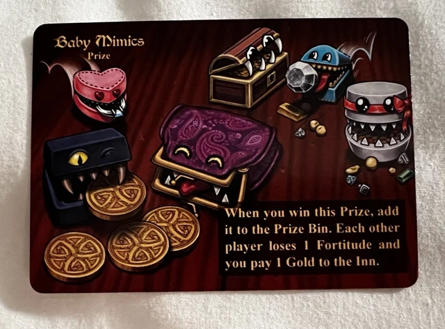 Bard In A Box Prize Promo Red Dragon Inn Slugfest RDI Gencon 2023 Gen Con, Carte Da Gioco, Nuovo, Edizione Limitata, GDR, Gioco Di Carte