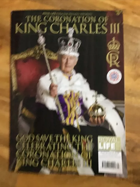 King Charles III Coronation, A Royal Life Historic Souvenir,Glossy Photos, New