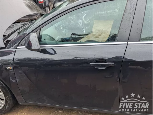 Vauxhall Insignia Front Door Left 2015 Hatchback BARE 4/5dr Black (15-17) Diesel