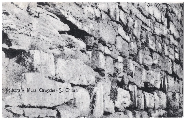 Toscana - Pisa - Volterra - Mura Etrusche - Santa Chiara -F.p. Non Viagg.- 1900