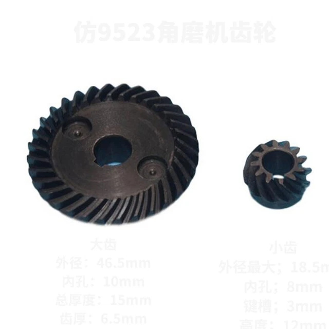 1PCS Spiral Bevel Gear Fit For Makita 9523 Angle Grinder Electric Repairing