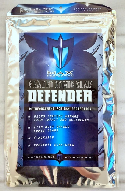 Max Protection Graded Comic Book Slab Defender Protection CGC CBCS Brand New QTY