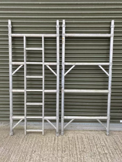 Boss Youngman 4 Rung 2.0m Aluminium Scaffold Tower Narrow Frames Inc VAT