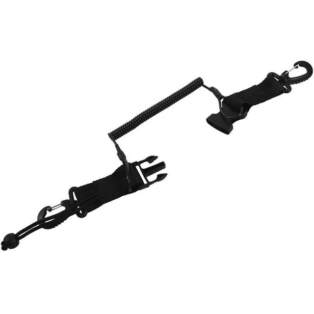 2 Sangles Longes De Plongée Avec Clips Dégagement Rapide – Extension Max 1,5 M – Pour Caméra, Lampe, Accessoires