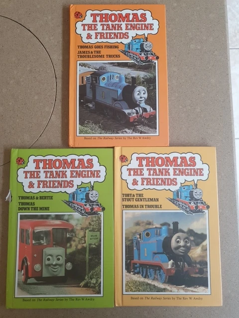 3 VINTAGE THOMAS The Tank Engine & Friends Ladybird Books 1984 Series ...