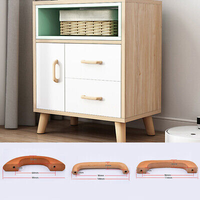 Wooden Drawer Knob Pull Handle Cabinet Wardrobe Cupboard Knob Handle Hardware