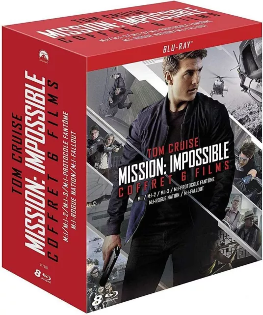 COFFRET BLU-RAY MISSION Impossible intégrale 6 films Edition limitée  collector EUR 70,00 - PicClick FR