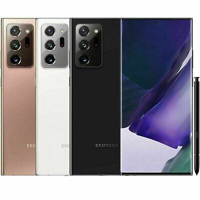 New Samsung Note 20 Ultra 5G SM-N986U 128/256 GB Black/Bronze-Network Locked