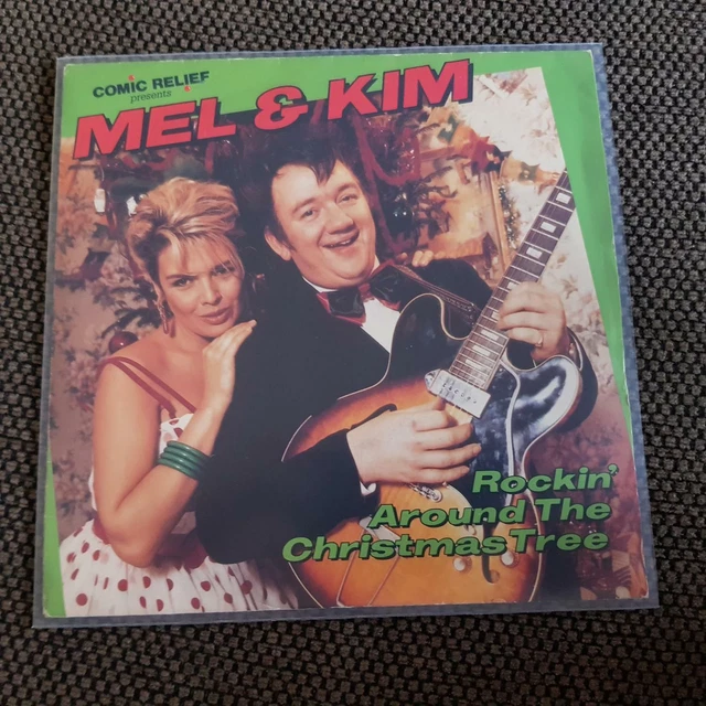 KIM WILDE & Mel Smith Rockin' around the Christmas tree UK 7'' Single