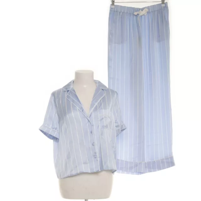 Primark, Pyjama, Größe: S, Polyester, Blau/Weiß, Streifen