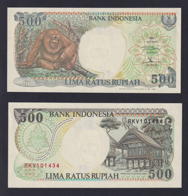 Indonesia 500 Rupiah 1992 (1994) P 128c Fds / UNC B-05