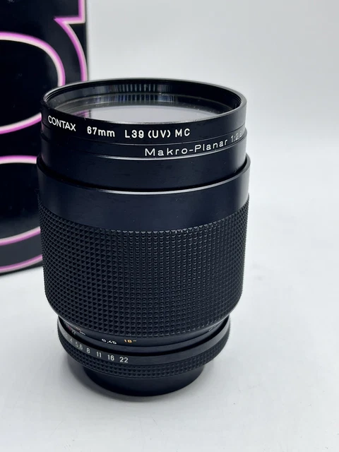 Carl Zeiss Makro-Planar T* 100mm 1:2.8  Objektiv   Contax/Yashica  #7326648-103 4