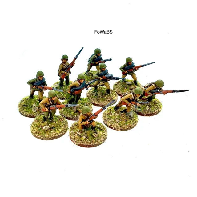 28mm Bolt Action WW2 Russian / Soviet Female infantry painted by FoWaBS