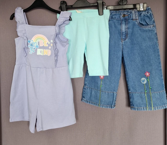 Pacchetto vestiti estivi per bambine età 3-4 anni. Usato. Condizioni perfette.
