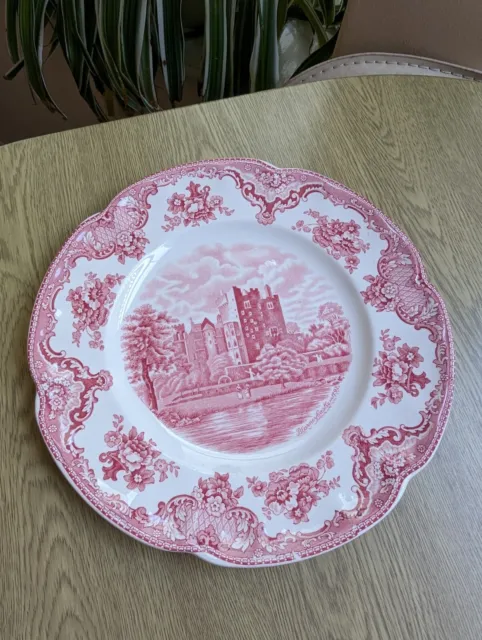 Vintage Johnson brothers Old Britain castles Blarney castle dinner plates 10"